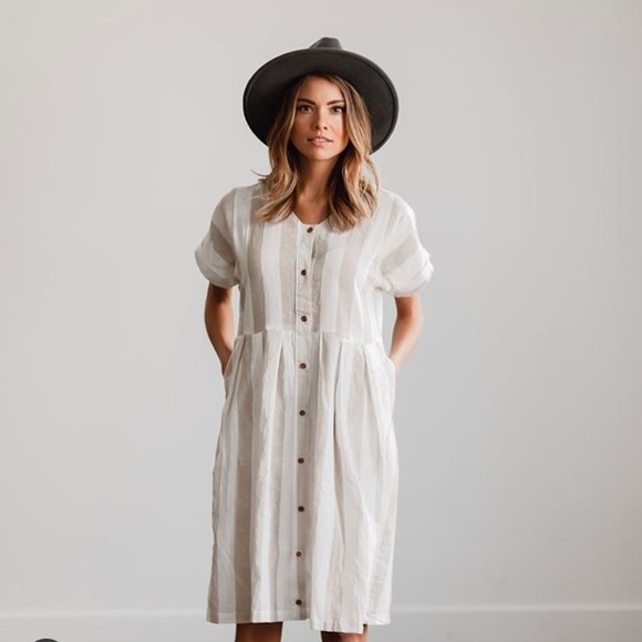 Clad & Cloth Dresses & Skirts - Clad & Cloth striped dress